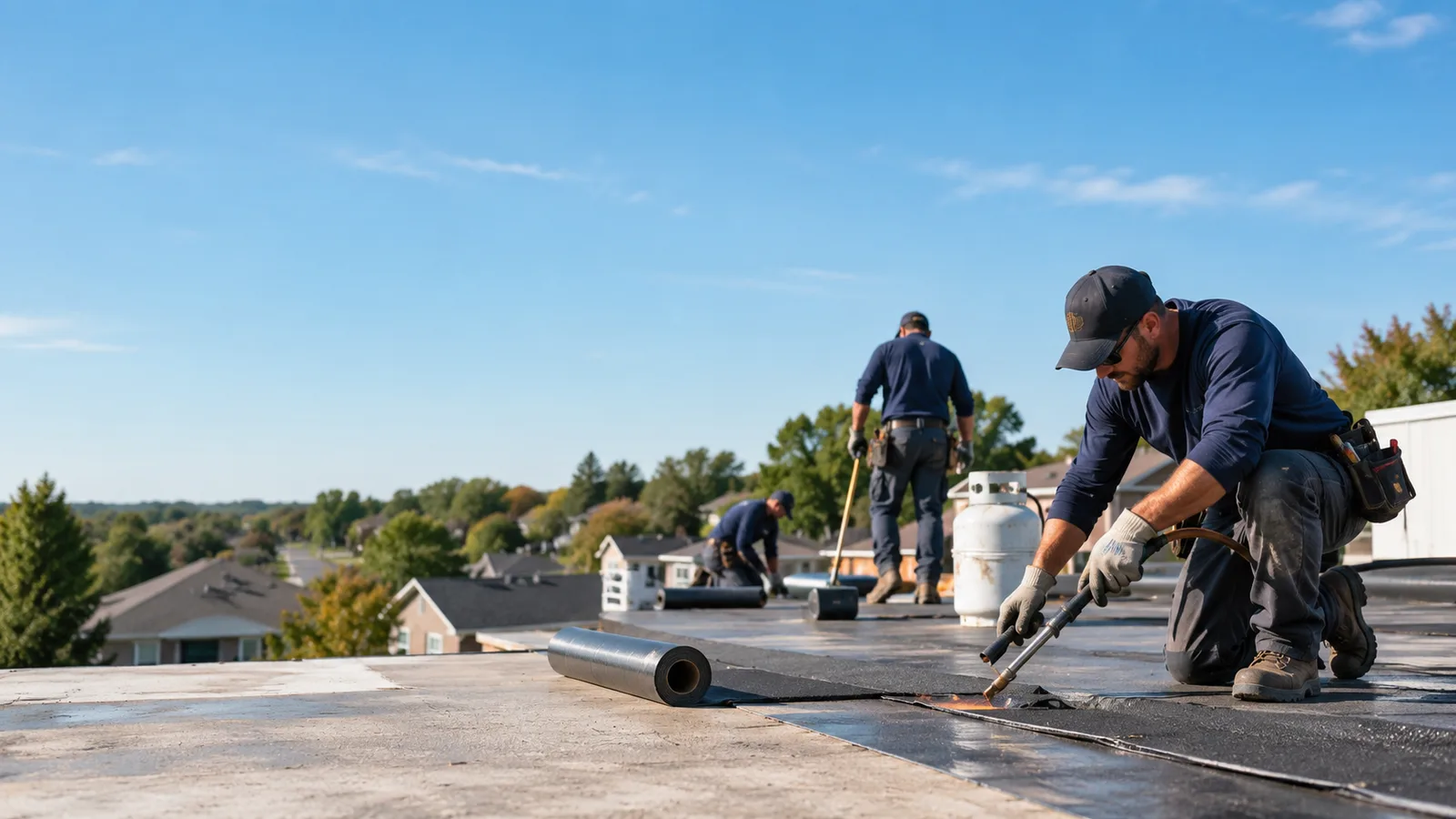 Flat Roof Leak Repair providers in Forest River, ND